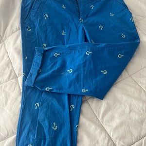 Old Navy Capri pants with cute anchor pattern